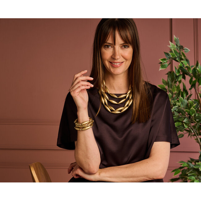 Les Cordes Armband DODO Goud