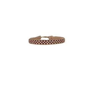 Ibu Jewels Ibu Jewels - Armband Raindrop Maroon
