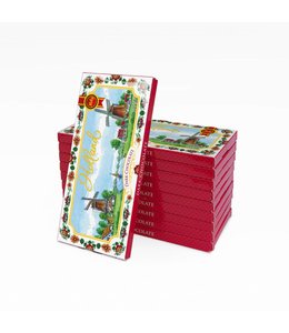 10 stuks chocolade Puur Holland Polderlandschap