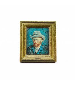 12 stuks Magneet 2D MDF Zelfportret - Van Gogh