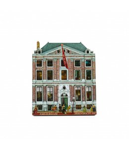 12 stuks Magneet 2D MDF Herengracht museum Amsterdam