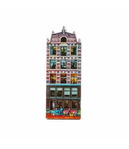 12 stuks Magneet 2D MDF de Pieper Amsterdam