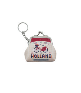 12 stuks sleutelhanger portemonnee klein Holland Join the ride