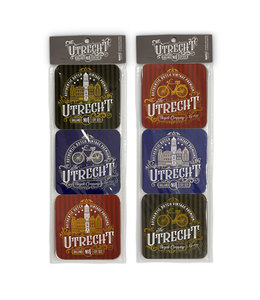 Coasters 6 stuks Utrecht classic Vintage