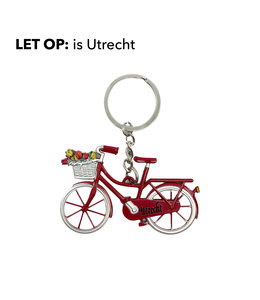 12 stuks SH fiets met tulpen rood Utrecht