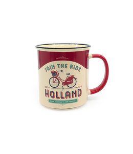 Beker vintage Holland join the ride