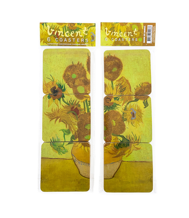 Coasters Van Gogh Zonnebloemen