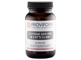 Proviform L-Lysine 500 mg & cats claw Proviform L-Lysine 500 mg & cats claw
