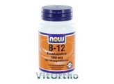 NOW Vitamine B12 1000 mcg en Foliumzuur 100 mcg NOW Vitamine B12 1000 mcg en Foliumzuur 100 mcg