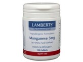 Lamberts Mangaan (manganese) 5 mg Lamberts Mangaan (manganese) 5 mg