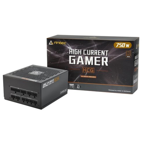 Antec HCG750 750W ATX Zwart power supply unit Antec HCG750 750W ATX Zwart power supply unit
