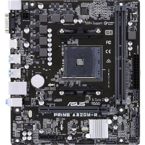 Asus MB A320M-R / AM4 / HDMI /1x PCI-E / mATX Asus MB A320M-R / AM4 / HDMI /1x PCI-E / mATX