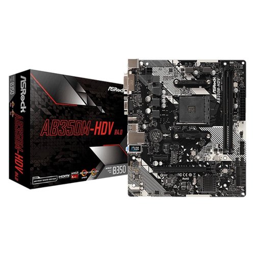 Asrock MB ASRock AB350M-HDV R3.0 / AM4 / B350 /Micro-ATX / 2x DDR4 Asrock MB ASRock AB350M-HDV R3.0 / AM4 / B350 /Micro-ATX / 2x DDR4