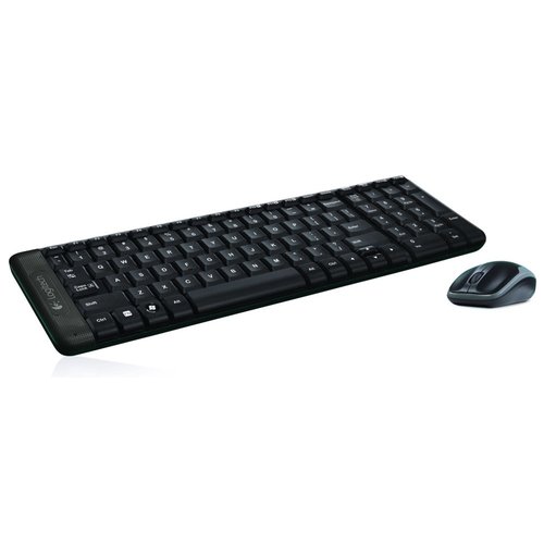 Logitech MK220 toetsenbord RF Draadloos QWERTY Internationaal EER Zwart Logitech MK220 toetsenbord RF Draadloos QWERTY Internationaal EER Zwart