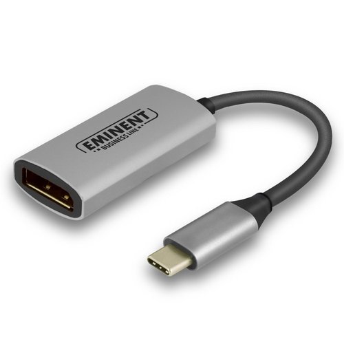 Eminent AB7873 video kabel adapter 0,096 m USB Type-C DisplayPort Zwart, Grijs Eminent AB7873 video kabel adapter 0,096 m USB Type-C DisplayPort Zwart, Grijs