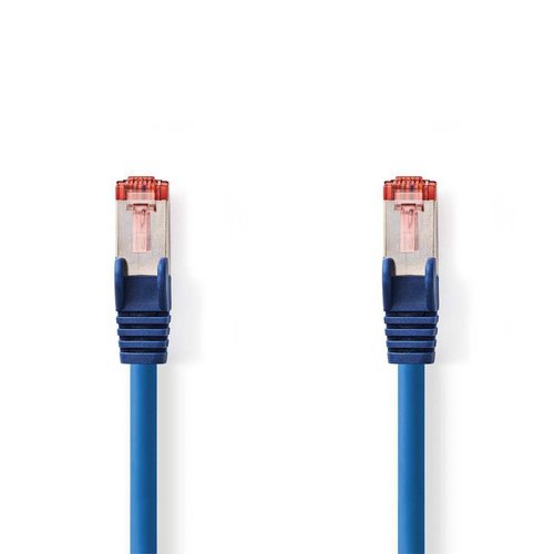 Nedis CCGP85221BU10 netwerkkabel 1 m Cat6 S/FTP (S-STP) Blauw Nedis CCGP85221BU10 netwerkkabel 1 m Cat6 S/FTP (S-STP) Blauw