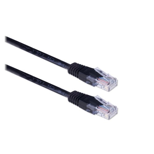 Ewent EW9527 netwerkkabel 5 m Cat5e U/UTP (UTP) Zwart Ewent EW9527 netwerkkabel 5 m Cat5e U/UTP (UTP) Zwart