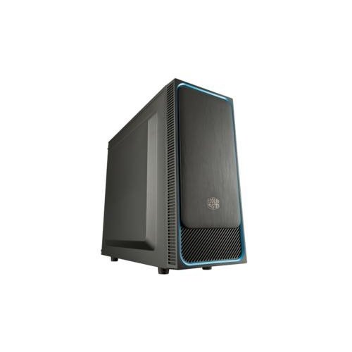 CoolerMaster Cooler Master MasterBox E500L Midi Tower Zwart, Blauw CoolerMaster Cooler Master MasterBox E500L Midi Tower Zwart, Blauw