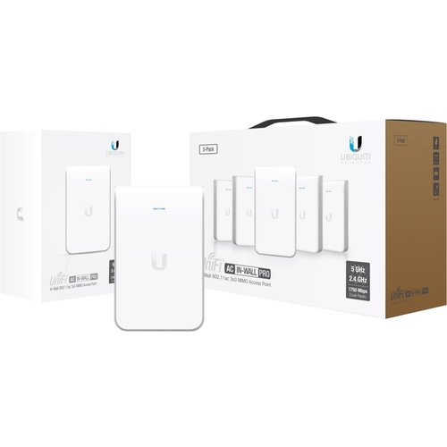 Ubiquiti Networks UAP-AC-IW 5-pack WLAN toegangspunt 1000 Mbit/s Power over Ethernet (PoE) Wit Ubiquiti Networks UAP-AC-IW 5-pack WLAN toegangspunt 1000 Mbit/s Power over Ethernet (PoE) Wit