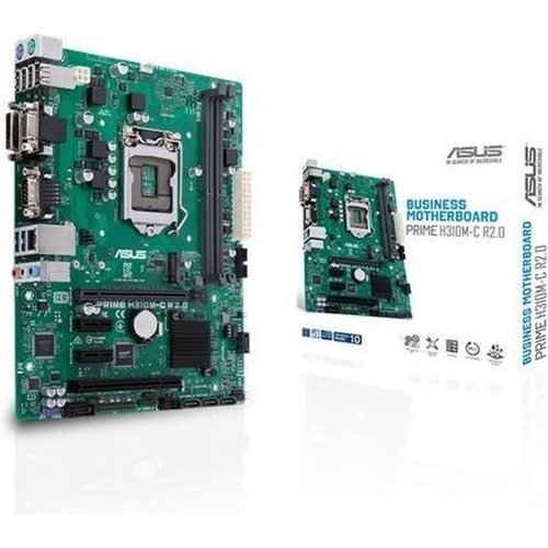 Asus ASUS PRIME H310M-C R2.0 Intel® H310 micro ATX Asus ASUS PRIME H310M-C R2.0 Intel® H310 micro ATX
