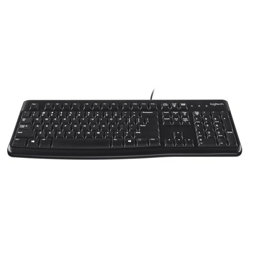 Logitech Keyboard K120 for Business toetsenbord USB QWERTY US International Zwart