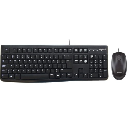 Logitech MK120 | Bedraade Muis en Toetsenbordcombo | QWERTY Logitech MK120 | Bedraade Muis en Toetsenbordcombo | QWERTY