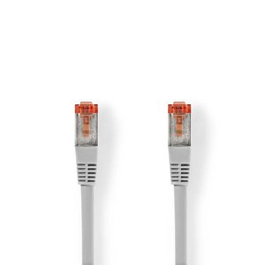 Nedis netwerkkabel | Cat6 | S/FTP (S-STP) | 5 m | Grijs | CCGB85221GY50 Nedis netwerkkabel | Cat6 | S/FTP (S-STP) | 5 m | Grijs | CCGB85221GY50