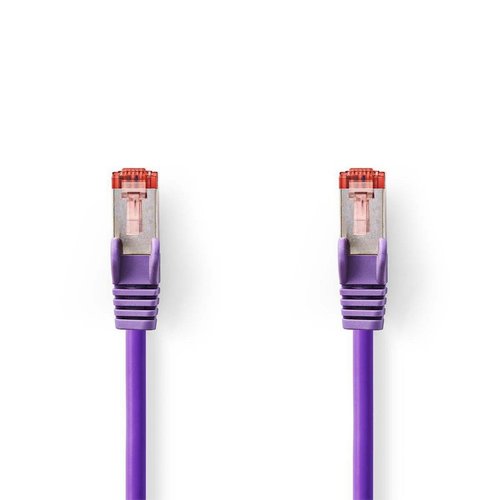 Nedis CCGP85221VT20 netwerkkabel Violet 2 m Cat6 S/FTP (S-STP) Nedis CCGP85221VT20 netwerkkabel Violet 2 m Cat6 S/FTP (S-STP)