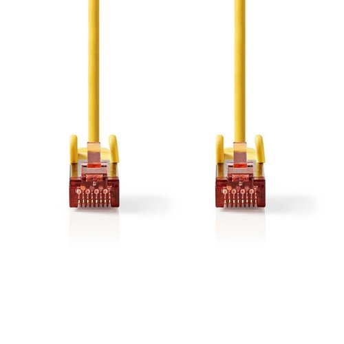 Nedis CCGP85221YE50 netwerkkabel Geel 5 m Cat6 S/FTP (S-STP)