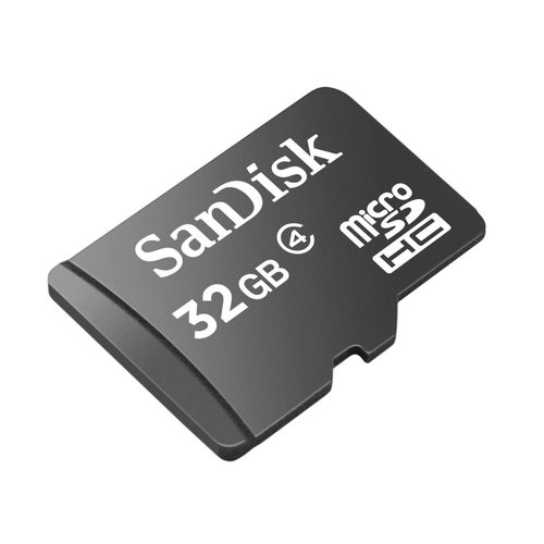 Sandisk SanDisk microSDHC 32GB flashgeheugen Klasse 4 Sandisk SanDisk microSDHC 32GB flashgeheugen Klasse 4