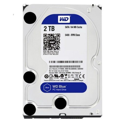 Western Digital Blue 2TB IntelliPower - 64MB - SATA3 Western Digital Blue 2TB IntelliPower - 64MB - SATA3