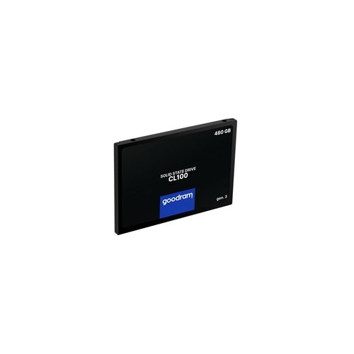 Goodram CL100 Gen 3 2.5" 480 GB SATA III 3D TLC NAND Goodram CL100 Gen 3 2.5" 480 GB SATA III 3D TLC NAND