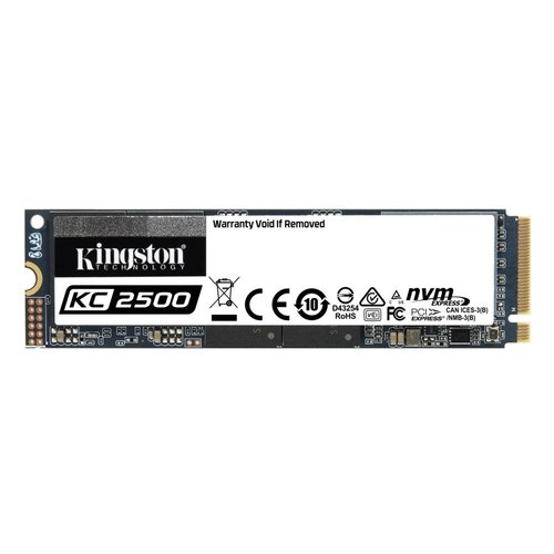 Kingston Technology KC2500 M.2 250 GB PCI Express 3.0 3D TLC NVMe Kingston Technology KC2500 M.2 250 GB PCI Express 3.0 3D TLC NVMe