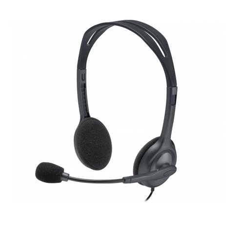 Logitech H111 Headset Hoofdband 3,5mm-connector Grijs