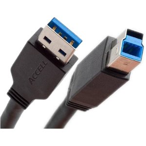 Ewent EW9623 USB-kabel 1,8 m USB 3.2 Gen 1 (3.1 Gen 1) USB A USB B Zwart