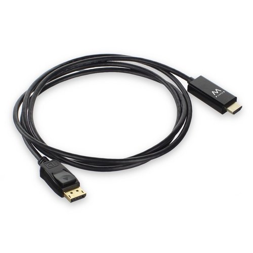Ewent EW9868 video kabel adapter 1,8 m DisplayPort HDMI Type A (Standaard) Zwart Ewent EW9868 video kabel adapter 1,8 m DisplayPort HDMI Type A (Standaard) Zwart