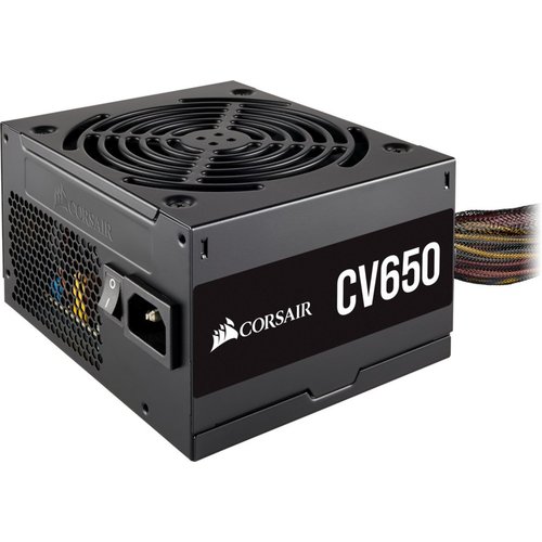 Corsair CV650 power supply unit 650 W 20+4 pin ATX ATX Zwart Corsair CV650 power supply unit 650 W 20+4 pin ATX ATX Zwart