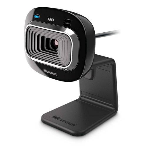 Microsoft LifeCam HD-3000 webcam 1 MP 1280 x 720 Pixels USB 2.0 Zwart Microsoft LifeCam HD-3000 webcam 1 MP 1280 x 720 Pixels USB 2.0 Zwart