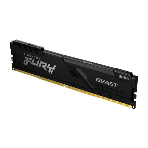 Kingston Fury Beast | 1x16GB DDR4 | 3200MHz | DIMM | CL16 | Geheugenmodule | RAM Kingston Fury Beast | 1x16GB DDR4 | 3200MHz | DIMM | CL16 | Geheugenmodule | RAM