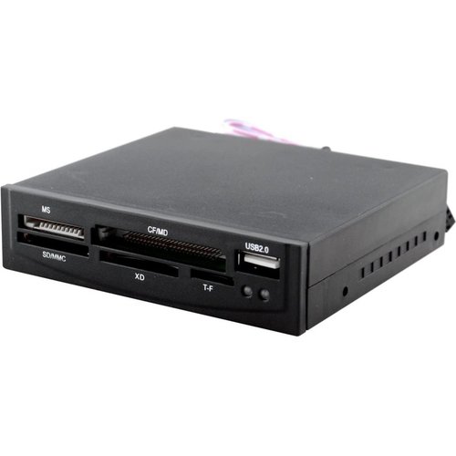 OEM Retail Cardreader intern 3.5inch USB2.0 Black + 1 x USB Port OEM Retail Cardreader intern 3.5inch USB2.0 Black + 1 x USB Port