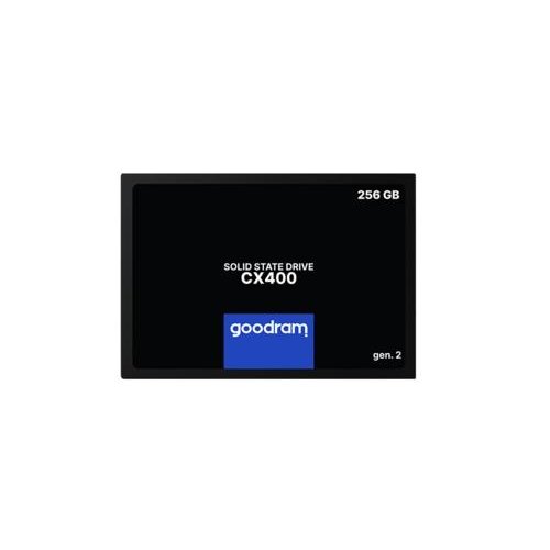 Goodram CX400 | 256GB SATA SSD | 2.5'' | 550MB/s Lezen | 480MB/s Schrijven Goodram CX400 | 256GB SATA SSD | 2.5'' | 550MB/s Lezen | 480MB/s Schrijven