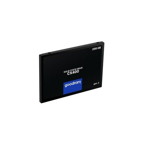Goodram CX400 | 256GB SATA SSD | 2.5'' | 550MB/s Lezen | 480MB/s Schrijven Goodram CX400 | 256GB SATA SSD | 2.5'' | 550MB/s Lezen | 480MB/s Schrijven
