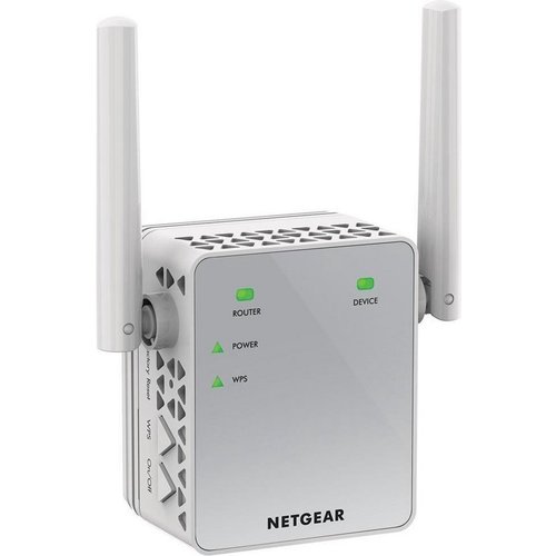 Netgear EX3700 WiFi Range Extender AC750, Dual-Band - 1 Fast Ethernet poort Netgear EX3700 WiFi Range Extender AC750, Dual-Band - 1 Fast Ethernet poort