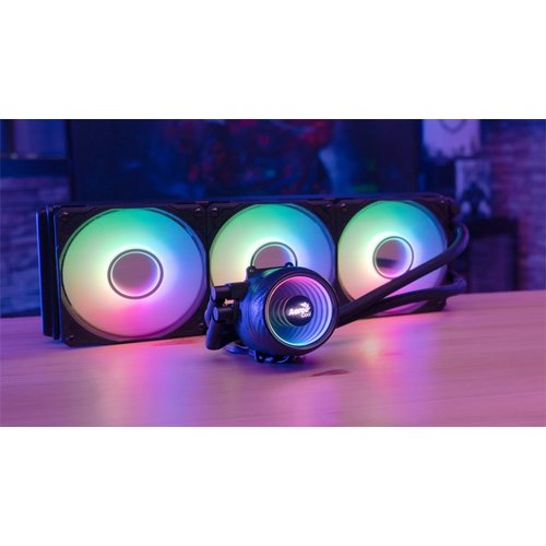 Aerocool Mirage L360 3 x 120MM ARGB RGB/GAMING Waterkoeler Aerocool Mirage L360 3 x 120MM ARGB RGB/GAMING Waterkoeler