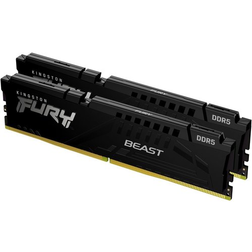 Kingston Technology FURY Beast geheugenmodule 32 GB 2 x 16 GB DDR5 4800 MHz Kingston Technology FURY Beast geheugenmodule 32 GB 2 x 16 GB DDR5 4800 MHz