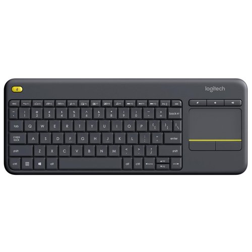 Logitech K400 Plus toetsenbord RF Draadloos QWERTY Nederlands Zwart