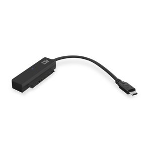 ACT kabel-tussenstuk | USB-C naar SATA 7-pin + 15-pin | Zwart | AC1525