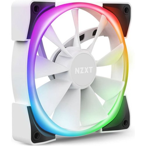 NZXT Aer RGB 2 Computer behuizing Ventilator 12 cm Wit 1 stuk(s) NZXT Aer RGB 2 Computer behuizing Ventilator 12 cm Wit 1 stuk(s)