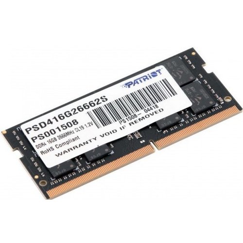 Patriot MEM  Signature 16GB SODIMM / DDR4 / 2666 MHz