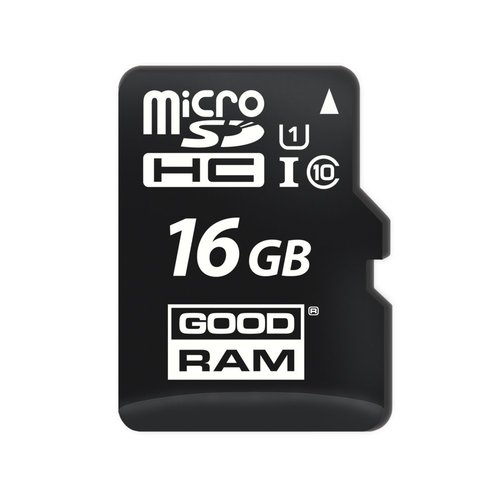 Goodram M1AA-0160R12 flashgeheugen 16 GB MicroSDHC UHS-I Klasse 10 Goodram M1AA-0160R12 flashgeheugen 16 GB MicroSDHC UHS-I Klasse 10